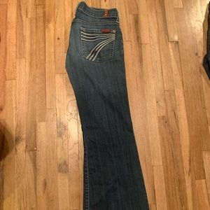 7 fam 7 for all mankind dojo pants size 25